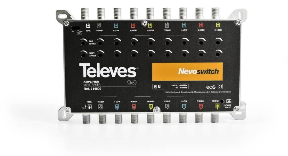 Televes Verstärker 9-fach MS927VGQ