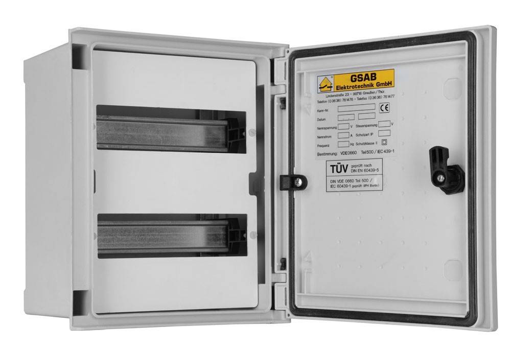 GSAB Elektrotechnik GfK-Wandschrank IP65 325W300V2