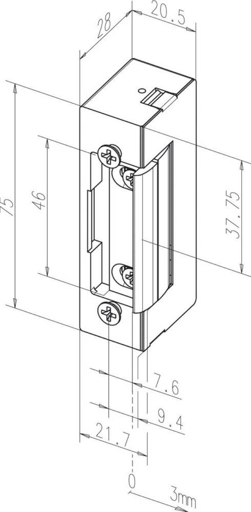 Assa Abloy effeff Elektro-Türöffner 37----------E91