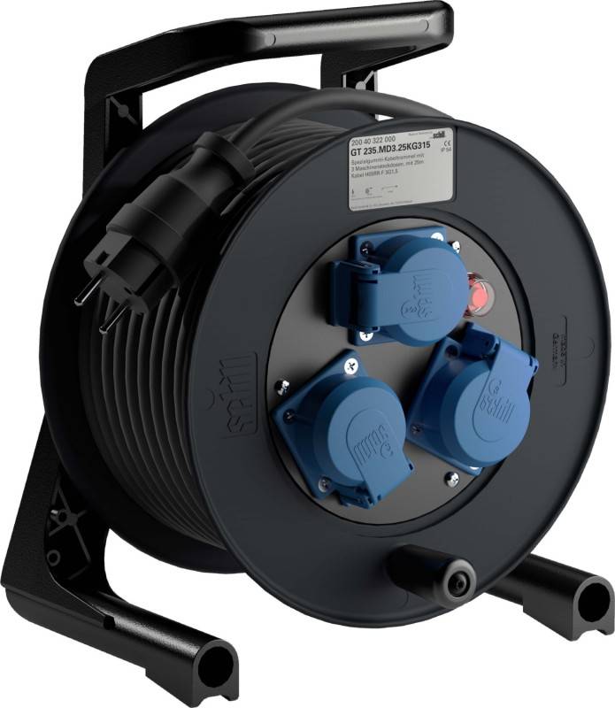 Schill Spezialgummi-Kabeltrommel GT 235.MD3.25KG315
