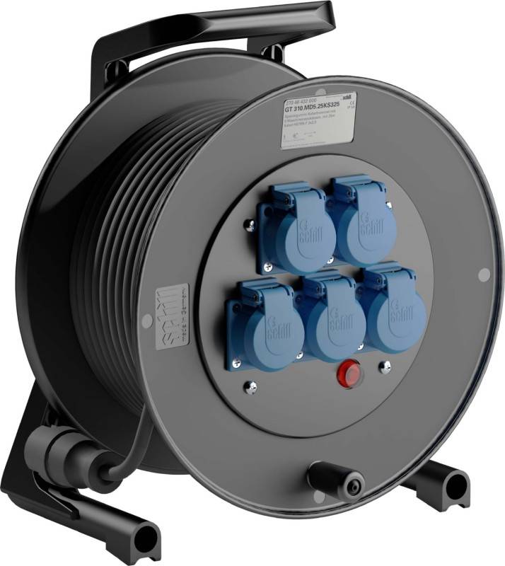 Schill Spezialgummi-Kabeltrommel GT 310.MD5.25KS325