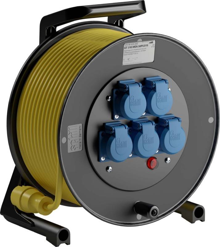 Schill Spezialgummi-Kabeltrommel GT 310.MD5.50PU315