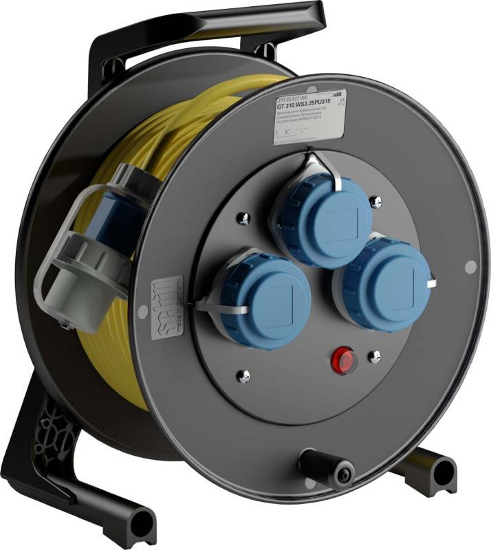 Schill Spezialgummi-Kabeltrommel GT 310.WS3.25PU315