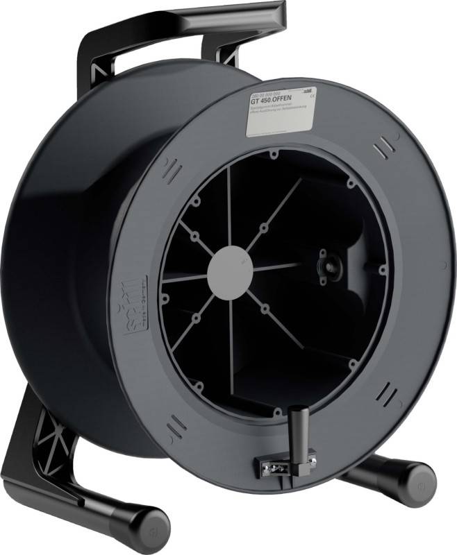 Schill Spezialgummi-Kabeltrommel GT 450.OFFEN
