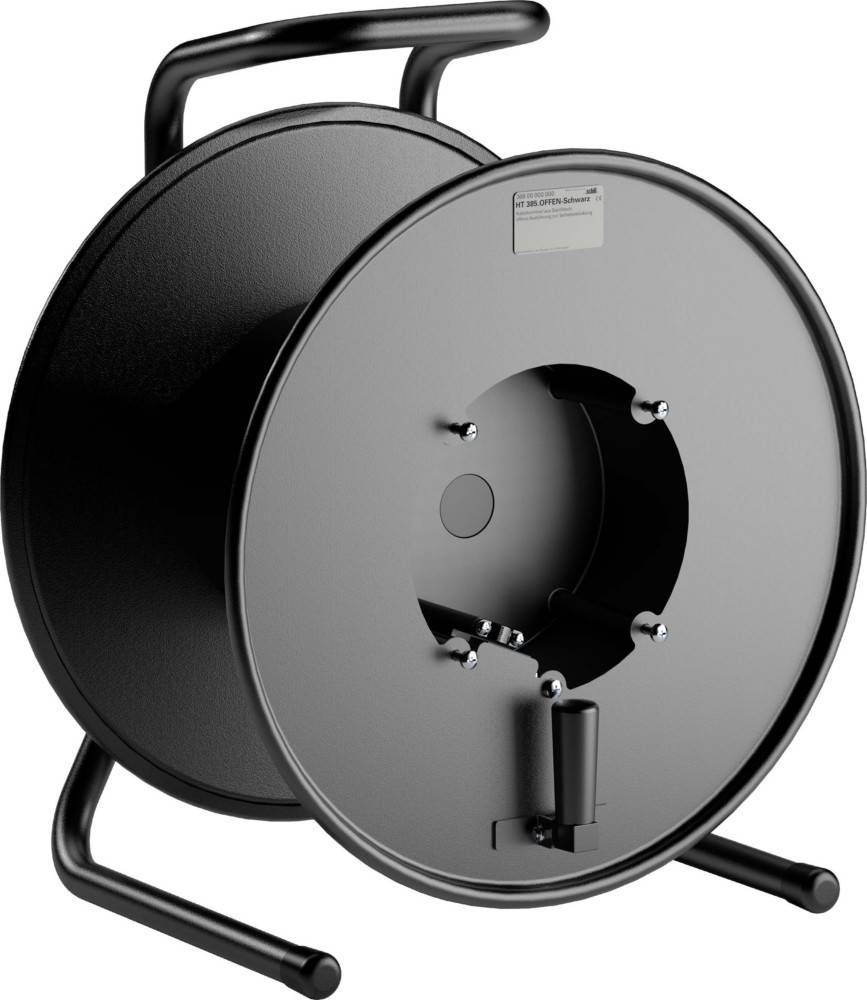 Schill Stahlblech-Kabeltrommel HT 385.OFFEN-schwarz