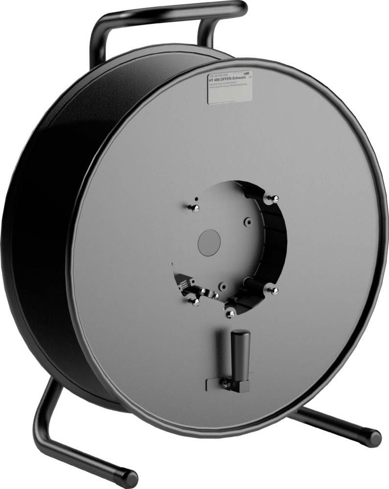 Schill Stahlblech-Kabeltrommel HT 480.OFFEN-SCHWARZ