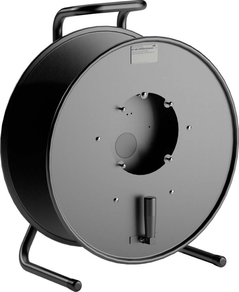 Schill Stahlblech-Kabeltrommel HT 481.OFFEN-SCHWARZ
