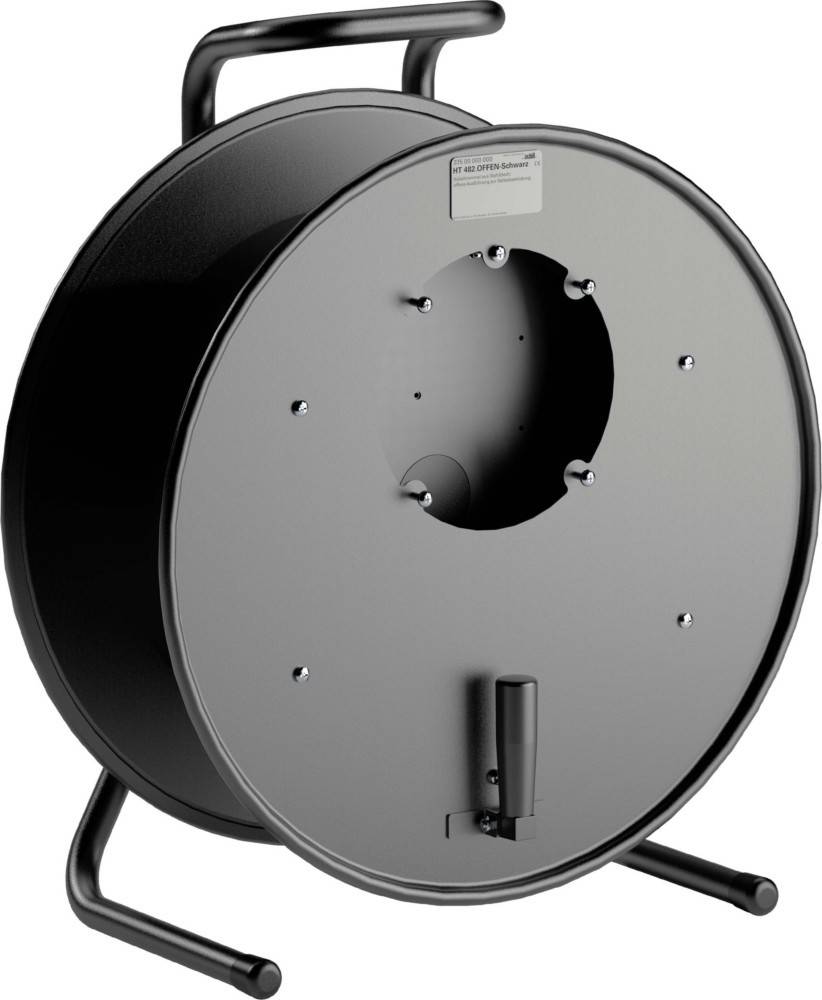 Schill Stahlblech-Kabeltrommel HT 482.OFFEN-SCHWARZ