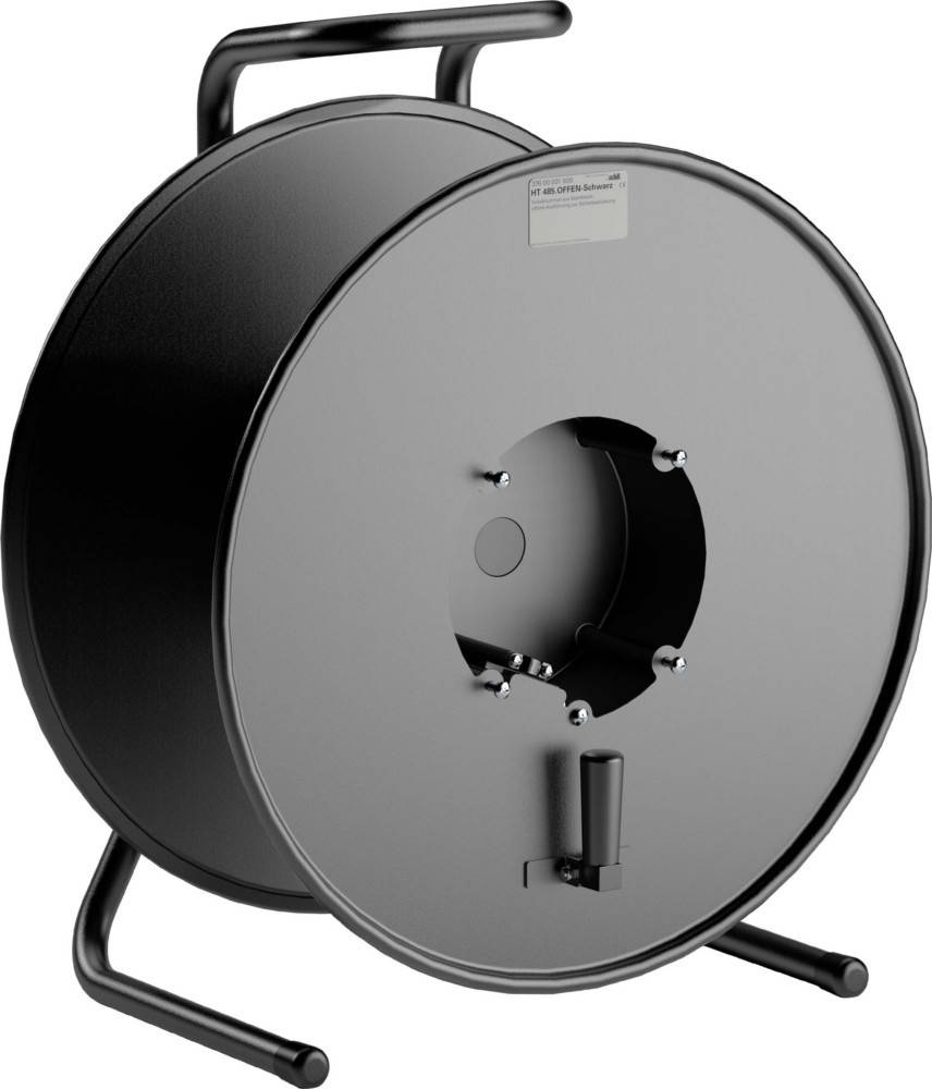 Schill Stahlblech-Kabeltrommel HT 485.OFFEN-SCHWARZ