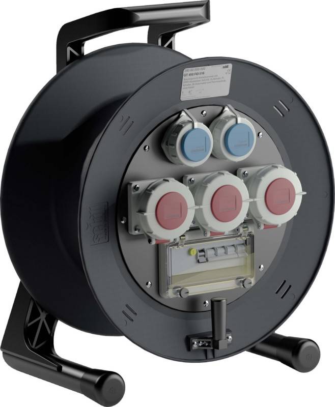 Schill Spezialgummi-Kabeltrommel GT 450.FID.516