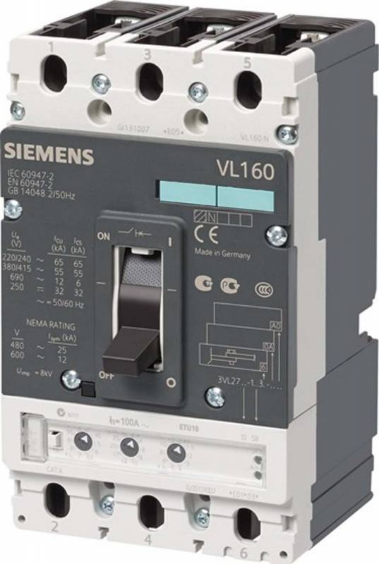 Siemens Indus.Sector Leistungsschalter 3VL2710-1SB33-0AA0