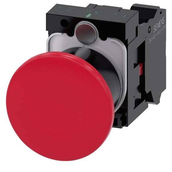 Siemens Dig.Industr. Pilzdrucktaster 3SU1100-1BA20-3CA0