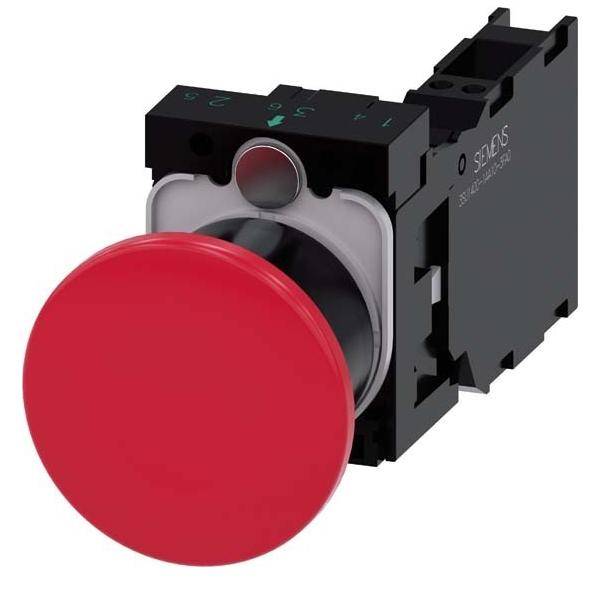 Siemens Dig.Industr. Pilzdrucktaster 3SU1100-1BA20-3FA0