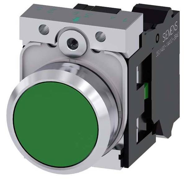 Siemens Dig.Industr. Drucktaster 3SU1150-0AB40-3BA0