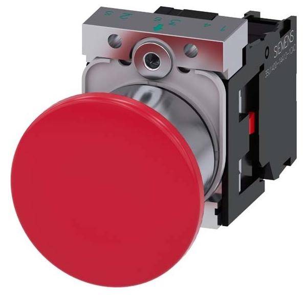 Siemens Dig.Industr. Pilzdrucktaster 3SU1150-1BA20-1CA0