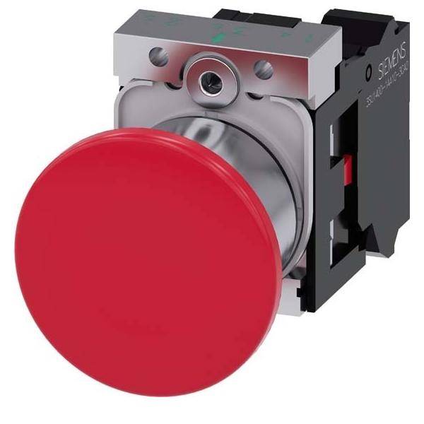Siemens Dig.Industr. Pilzdrucktaster 3SU1150-1BA20-3CA0