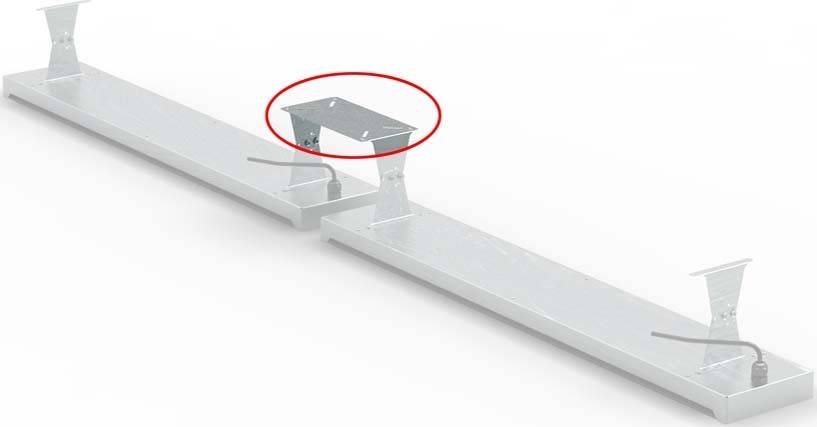 Casafan Heizstrahlerzubehör Serienmontageset H/P