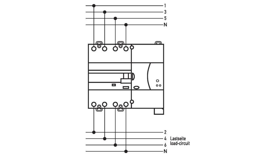 Doepke Fehlerstromschutzschalter DRCCB5 STR063-4/0,3A