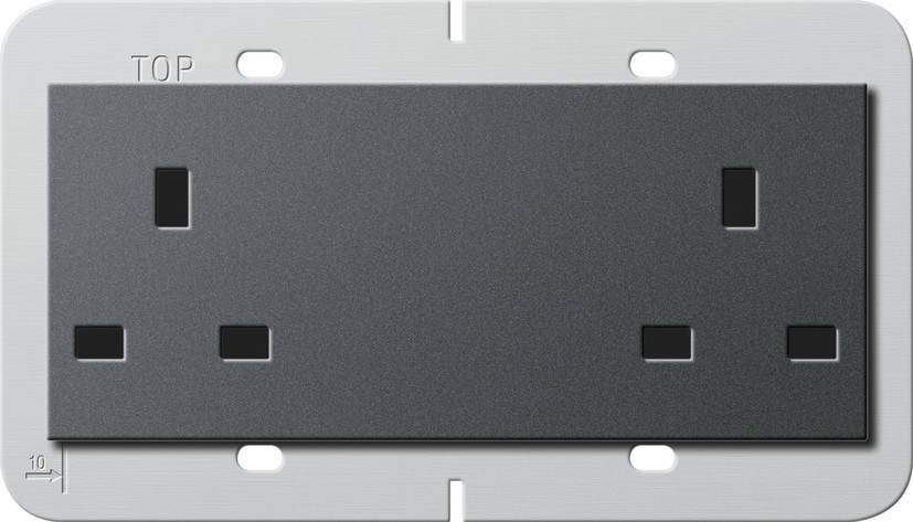 Gira Doppelsteckdose 13A 278228