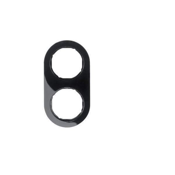 Berker Rahmen sw/gl 10122045