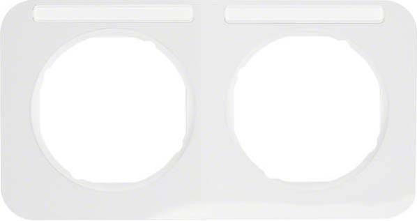 Berker Rahmen m.Beschriftungsfeld 10122179