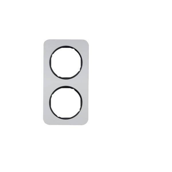 Berker Rahmen Alu/sw 10122184