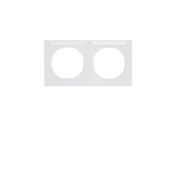 Berker Rahmen m.Beschriftungsfeld 10122279