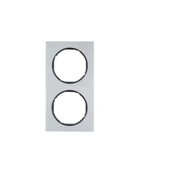 Berker Rahmen Alu/sw 10122284