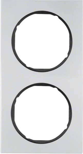 Berker Rahmen Alu/sw 10122284