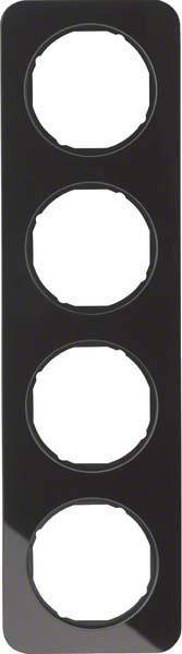 Berker Rahmen Glas/sw 10142116