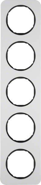 Berker Rahmen Alu/sw 10152184