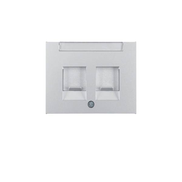 Berker Zentralstück alu 11827003