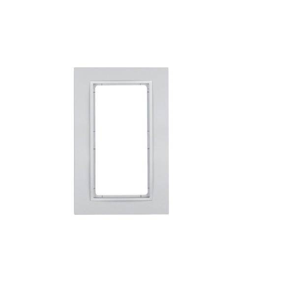 Berker Rahmen alu/matt 13096424