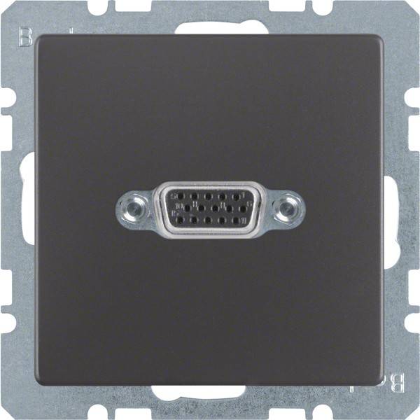 Berker VGA Steckdose anth/sa 3315416086