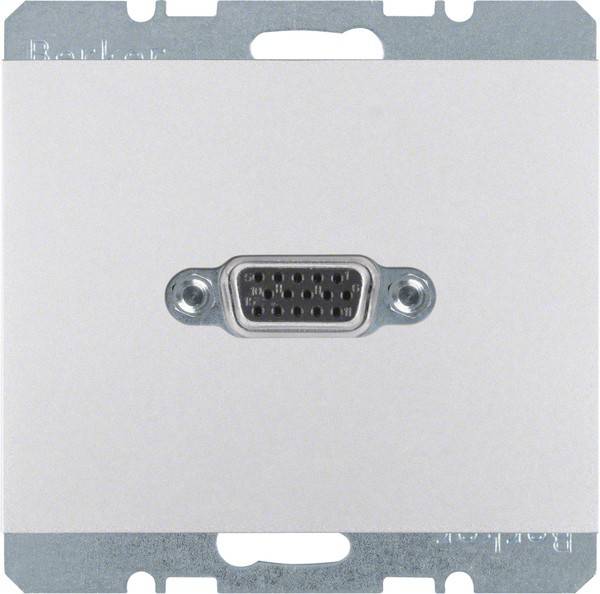 Berker VGA Steckdose alu 3315417003