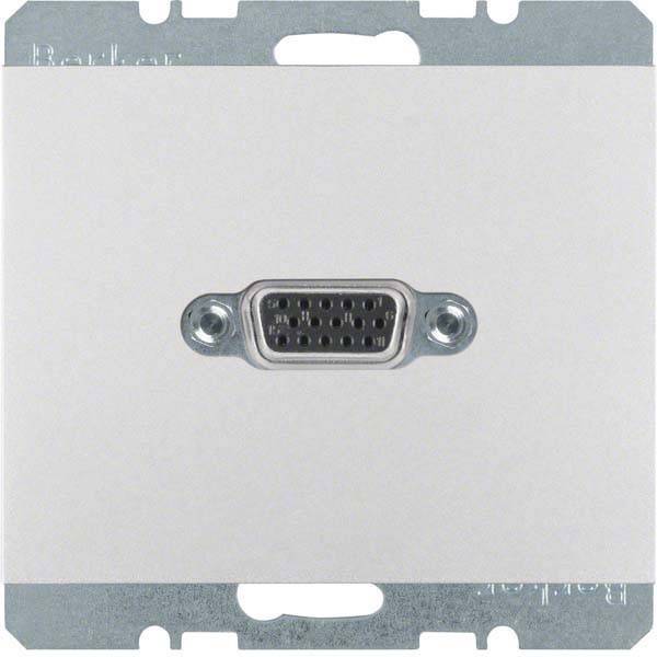 Berker VGA Steckdose alu 3315417003