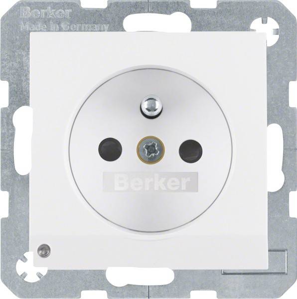 Berker Steckdose pows/gl 6765101909