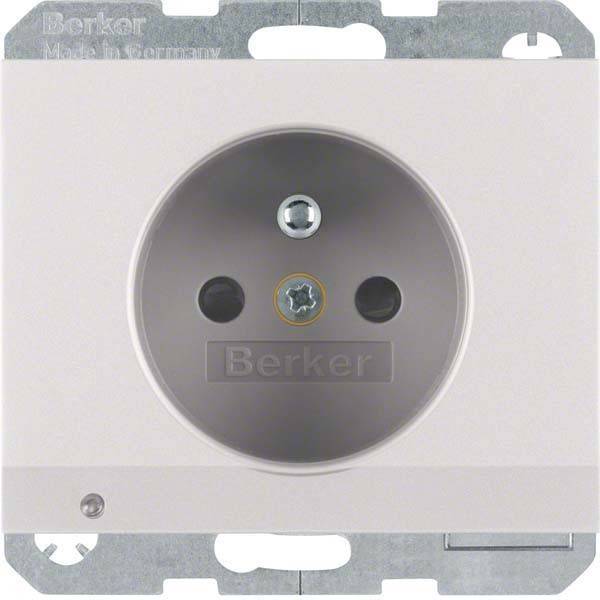 Berker Steckdose Alu 6765107003