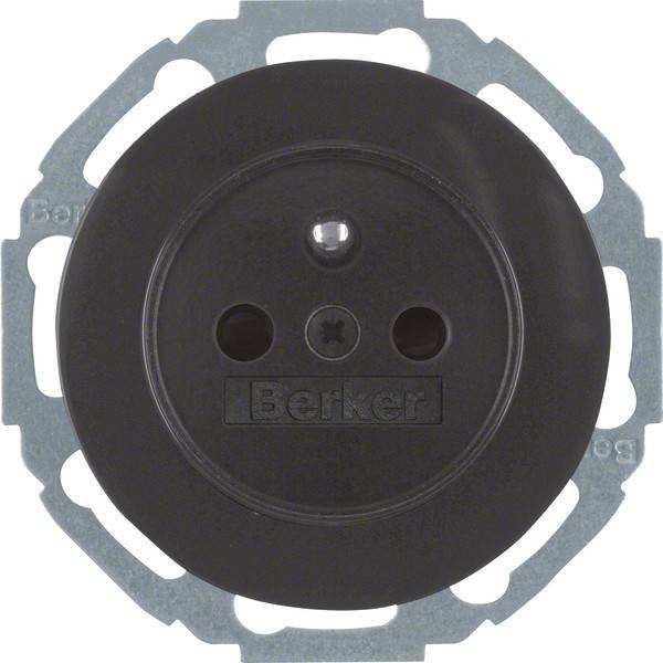 Berker Steckdose sw/gl 6765792045