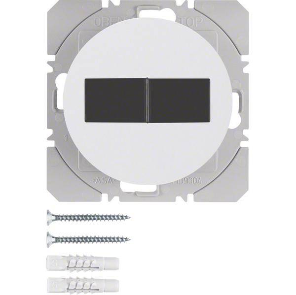 Berker KNX-Funk Wandsender 2fach 85656139