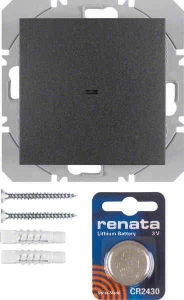 Berker KNX-Funk Wandsender 1fach 85655285