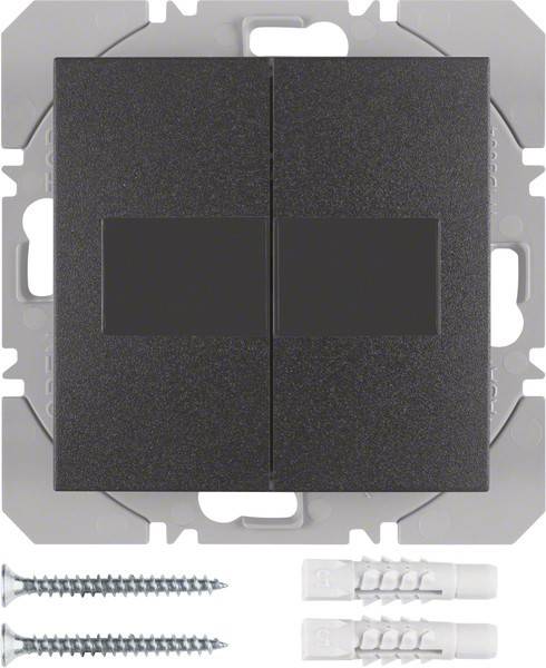 Berker KNX-Funk Wandsender 2fach 85656185