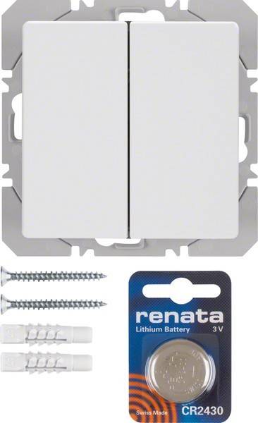 Berker KNX-Funk Wandsender 2fach 85656229