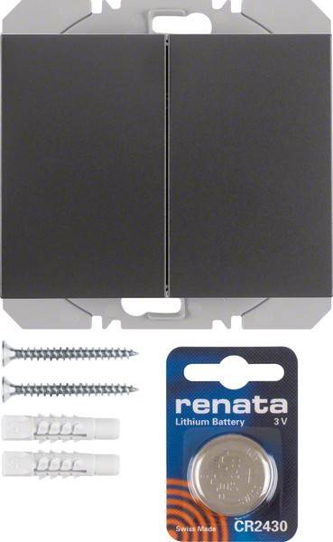 Berker KNX-Funk Wandsender 2fach 85656275