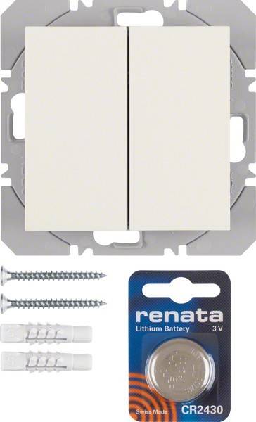 Berker KNX-Funk Wandsender 2fach 85656282