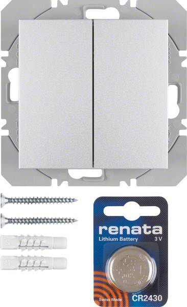 Berker KNX-Funk Wandsender 2fach 85656283