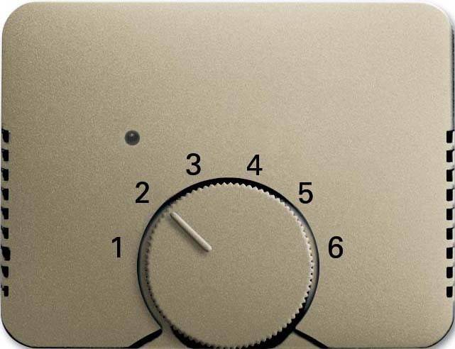 Busch-Jaeger Temperaturreglerabdeckung 1795 HK-260