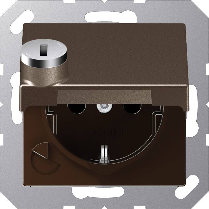 Jung SCHUKO-Steckdose 16A 250V A 1520 BFKLSL MO