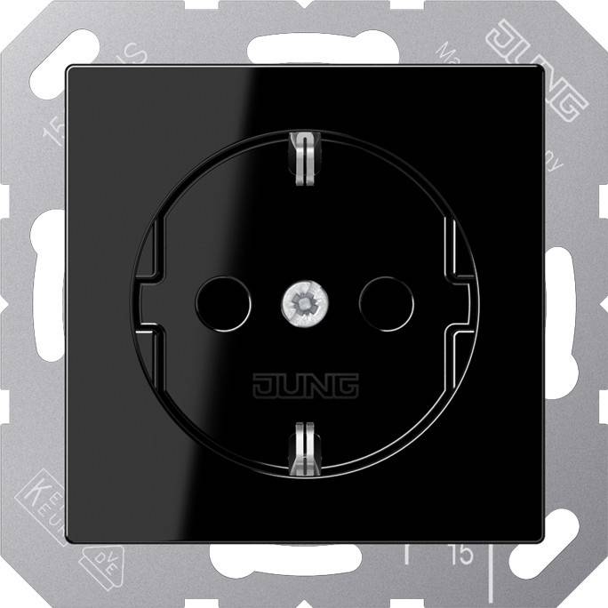 Jung SCHUKO-Steckdose A 1520 NBFKI SW