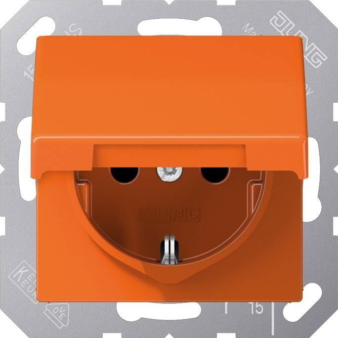 Jung SCHUKO-Steckdose 16A 250V AS 1520 BFKIKL O
